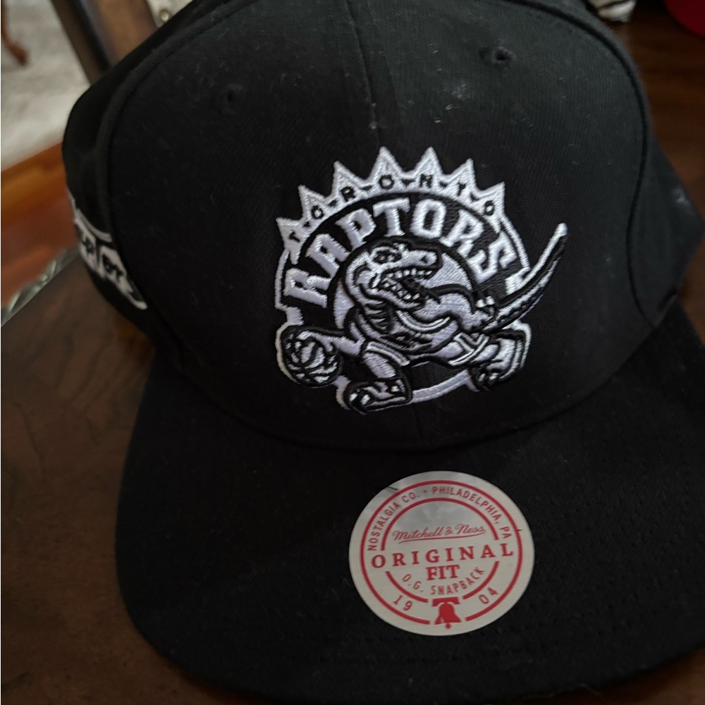 Mitchell & Ness Black Toronto Raptors Snapback Cap